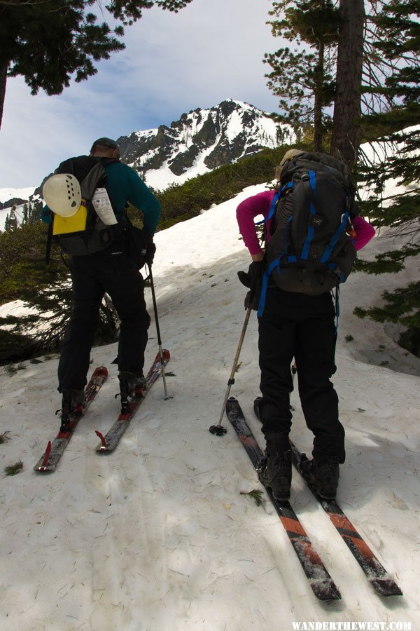 Climbing With Skis