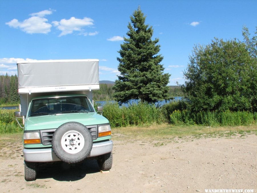 Co-op Lake campsite