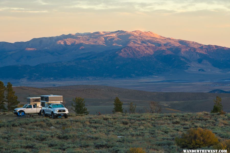 Dawn Light & FWC in Camp