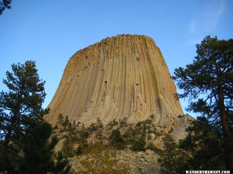 Devils Tower at Sunset