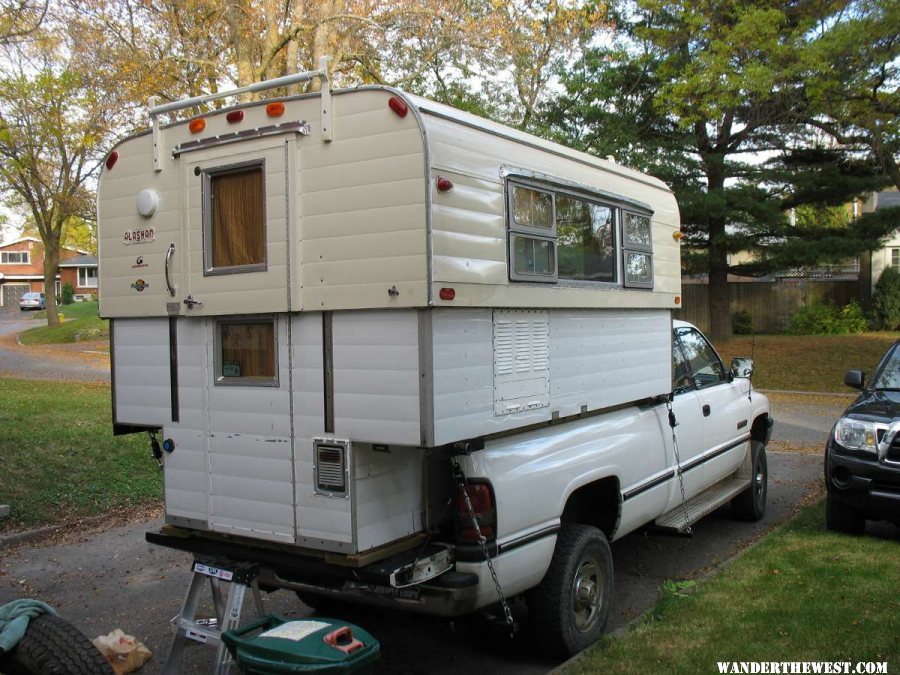 Dodge and Alaskan rear view