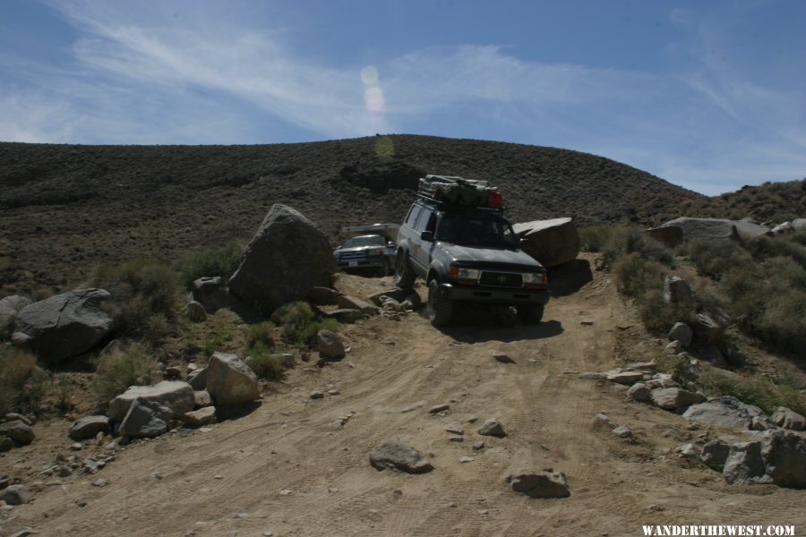 Don't follow the guy with the Land Cruiser.