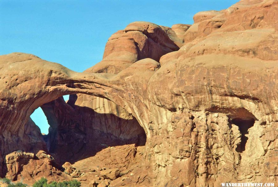 Double Arch from a distance