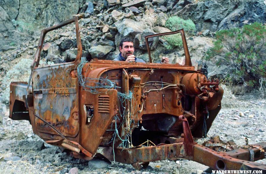 Driving up Goler Cyn can be hard on a rig, even an FJ40 Landcruiser, the best 4x4 ever made.