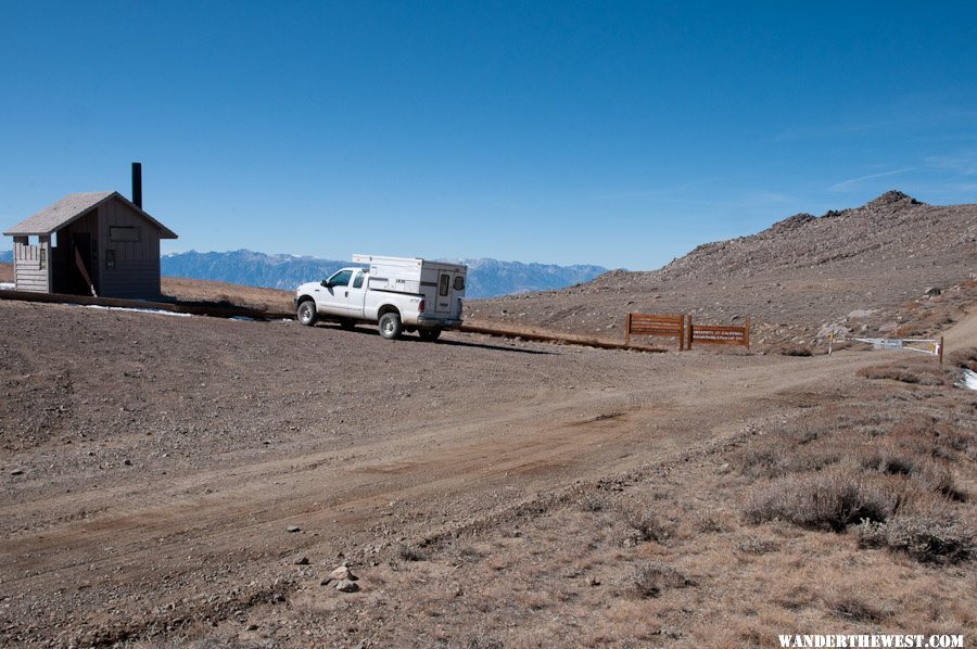 End of the road, trailhead