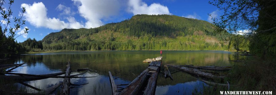 Esery Lake Sat. morning coffee and fishing