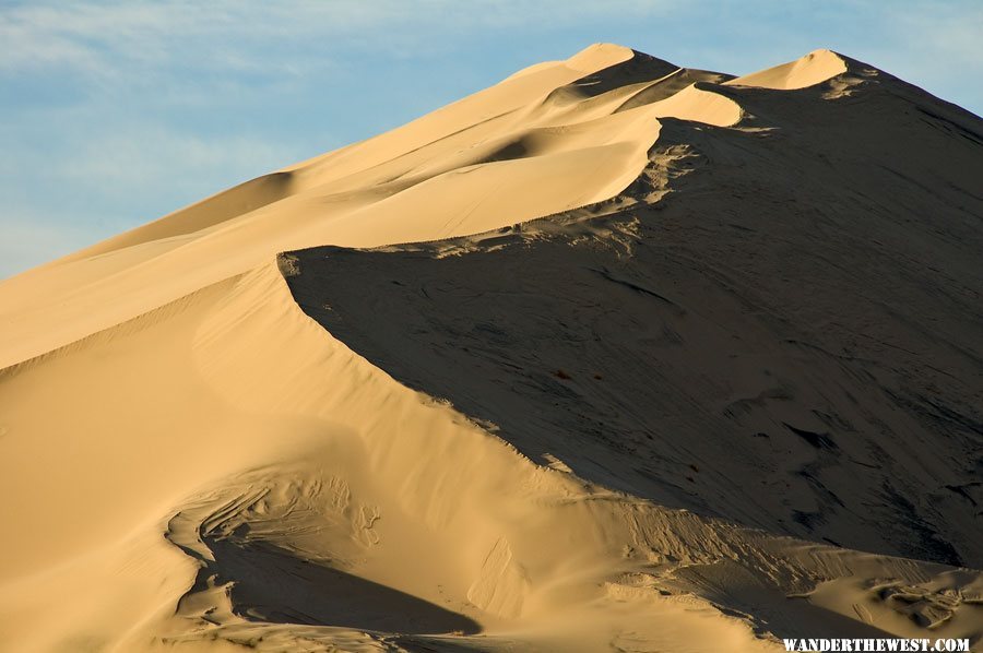 Eureka Sand Dunes at Sunrise