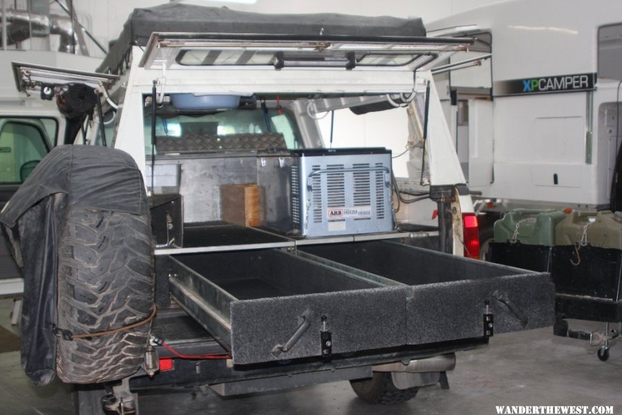 F250 Drawer system