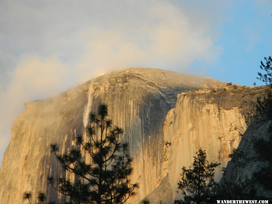 Falls on Half Dome?