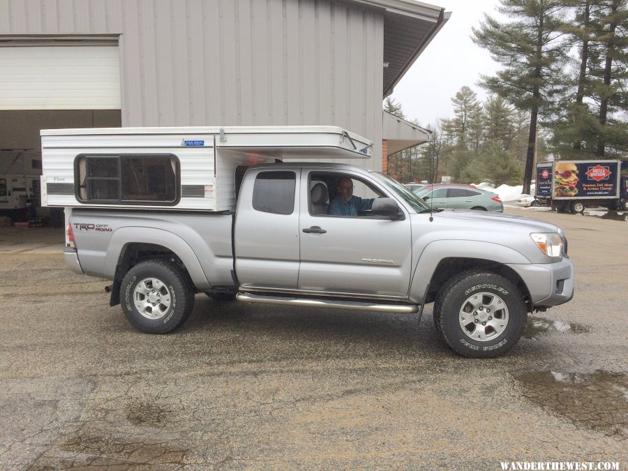 Fleet pickup in Bow, NH