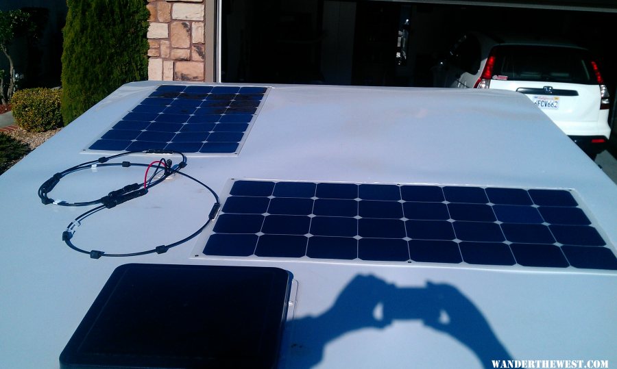 FLEX SOLAR PANELS - 2 100 WATT