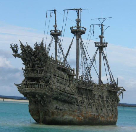 flying dutchman - ghost ship