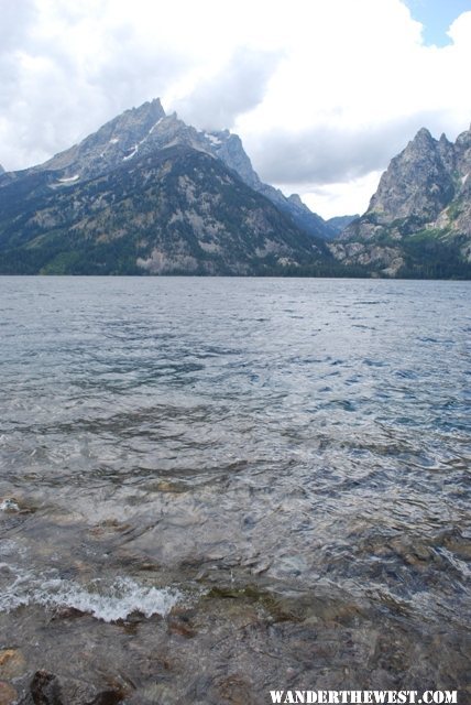 from the east side of jenny lake