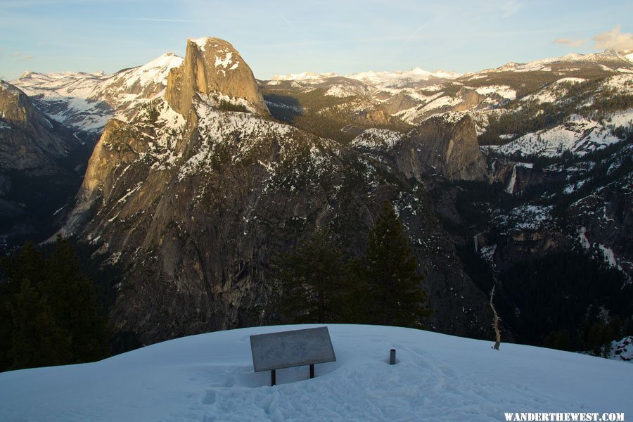 Glacier Point Winter Vista