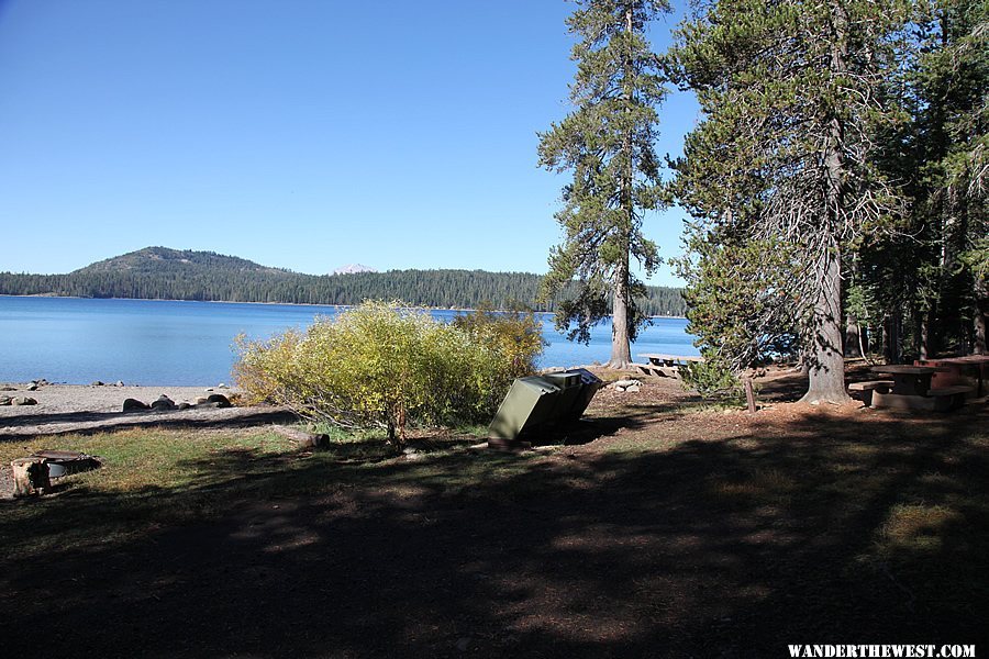 Group camp at Juniper Lake Campground