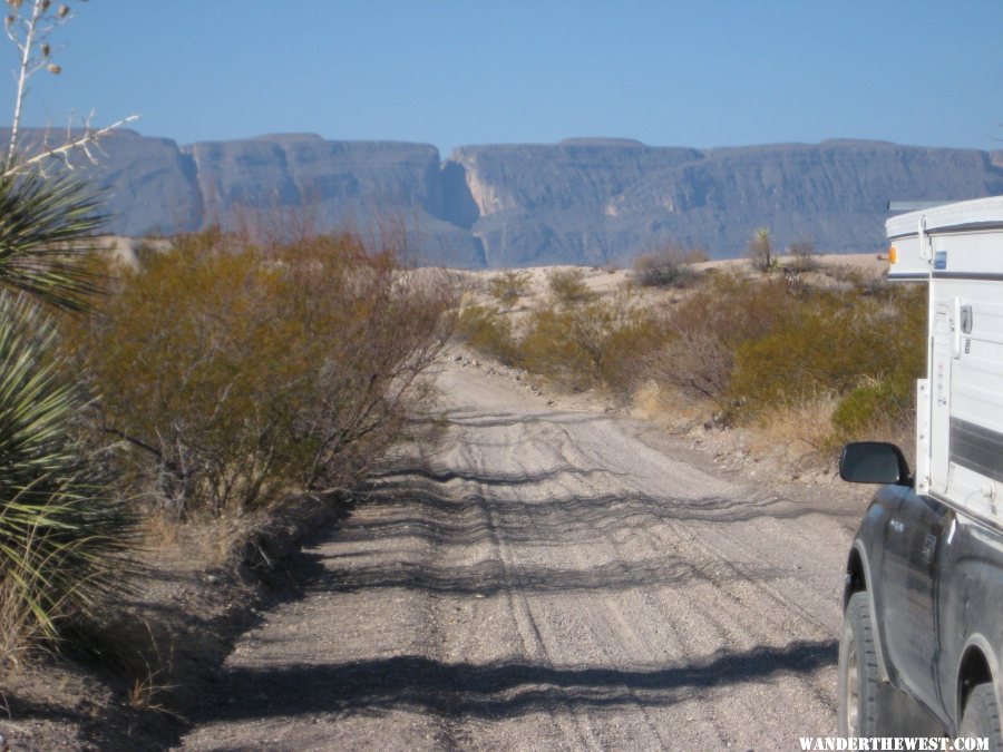 Heading to Santa Elena Canyon