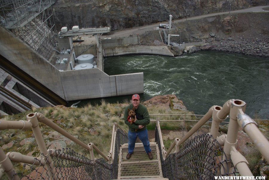 Hells Canyon Dam Stairs