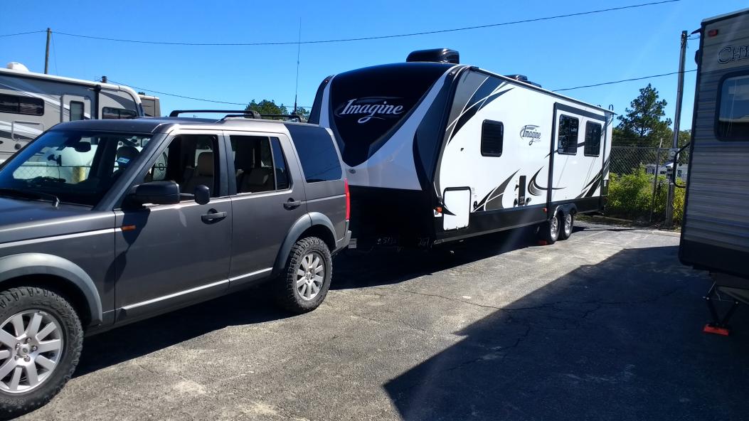 Hooked up at the dealership with my Rover