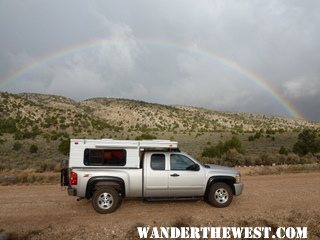 House Rock Valley Road Arizona Rainstorm