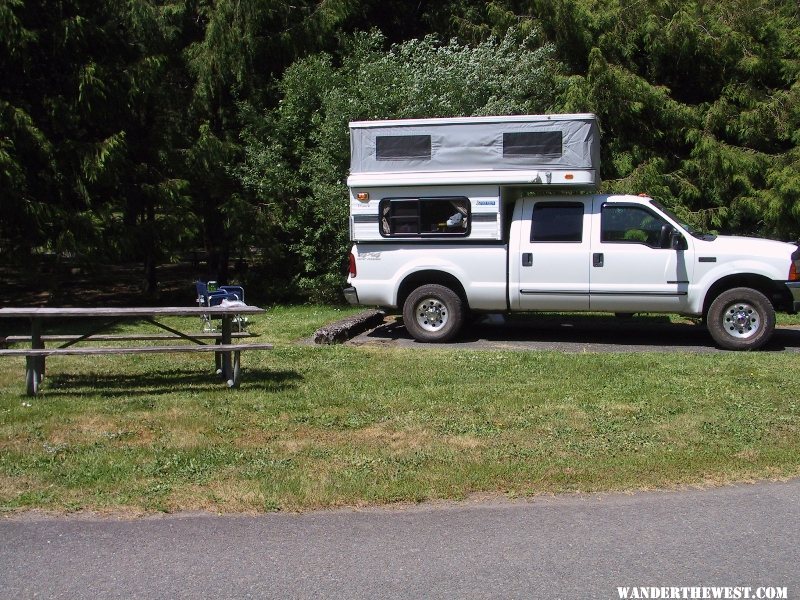 Humbug Mtn campground