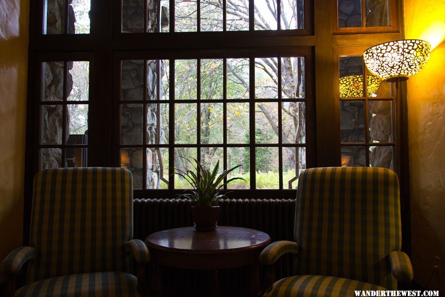 Inside the Ahwahnee