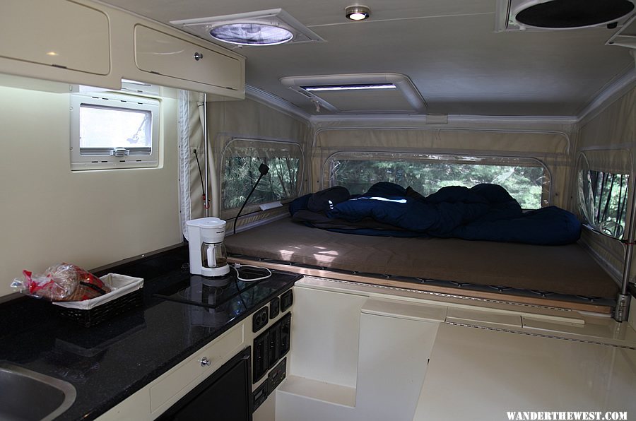 Inside View of the XPCamper