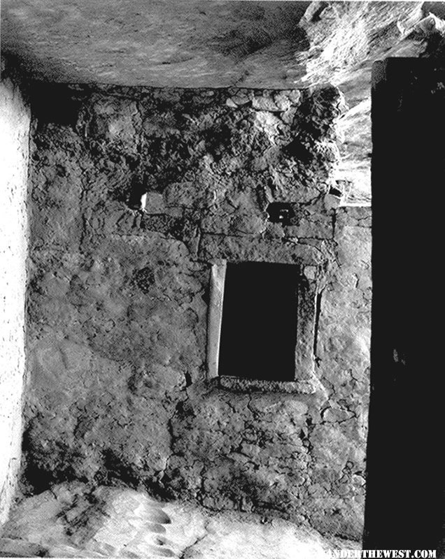 "Interior at Ruin Cliff Palace, Mesa Verde National Park, 1941" by Ansel Adams