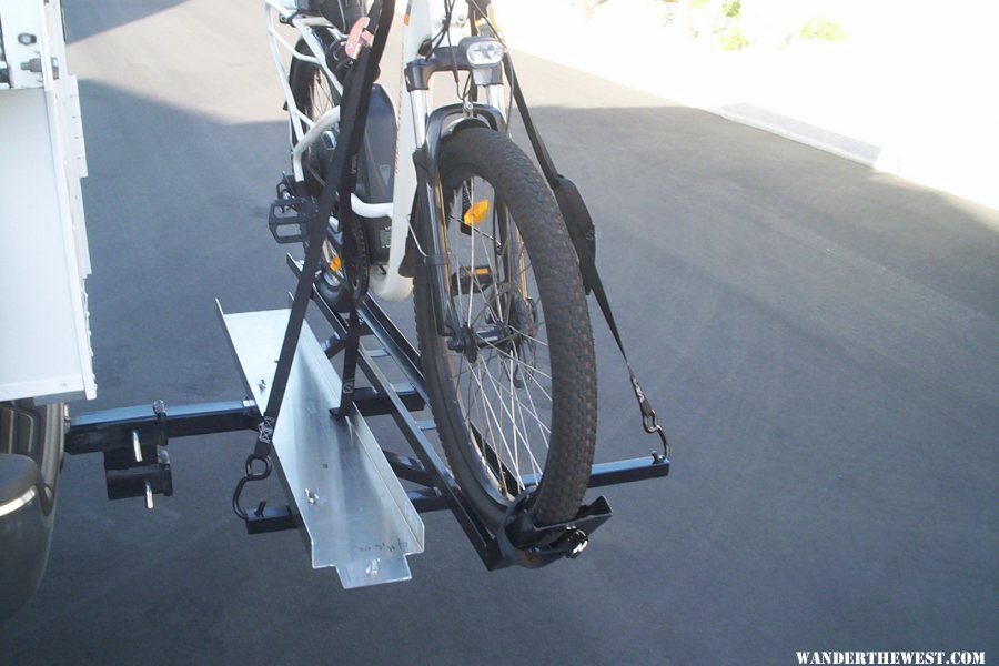 Joe Hauler carrier showing  ramp installed