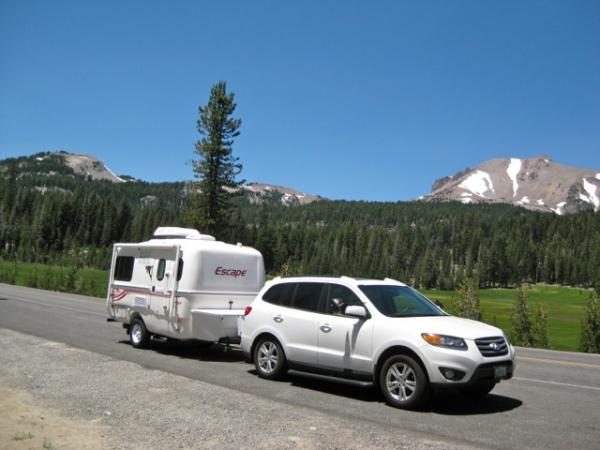 Just cleared 8,511 pass near Lassen Peak.