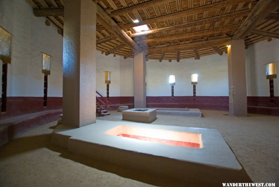 Kiva Interior, Aztec, NM