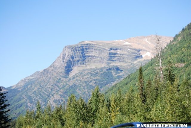 Leaving Glacier National Park