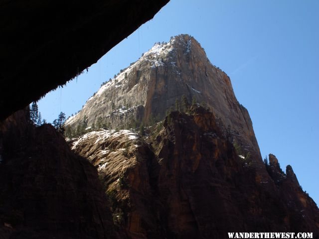 Looking Out from Weeping Rock