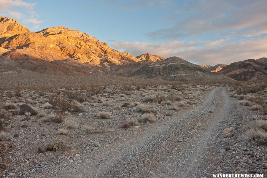 Looking toward Steele Pass from Eureka Valley