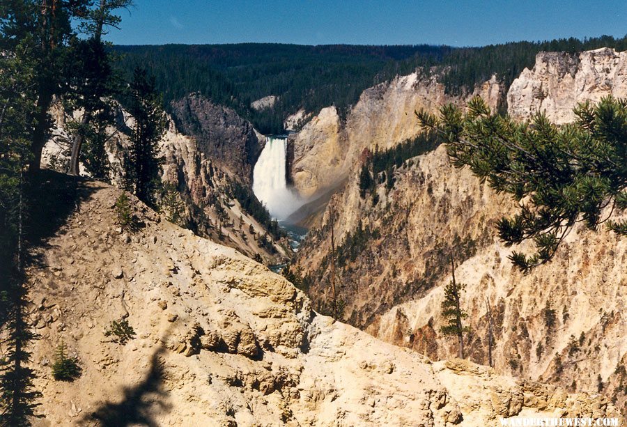 Lower Falls of the Yellowstone River