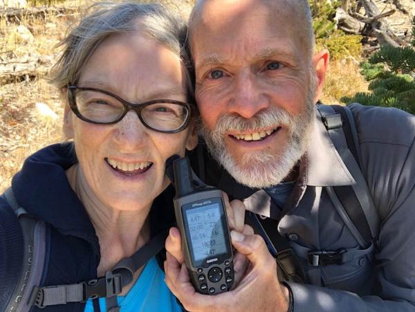 Lunch on a hike in the Rockies at 10,023 feet.  Though the next hike we were even higher at 10, 270 feet.