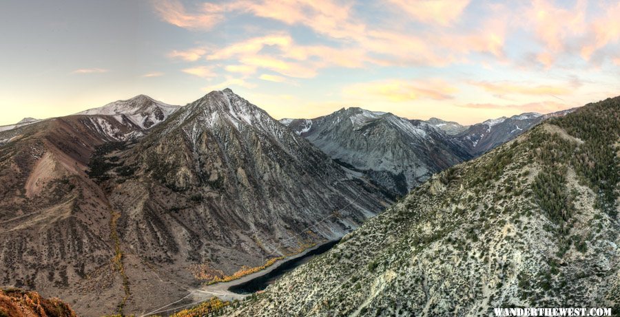 Lundy Canyon Dawn