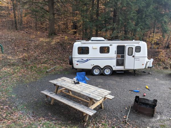 Lyman Run State Park, Oct 22, 2020. This SP is about 10 miles from Cherry Springs State Park which is rated by the International Dark-Sky Assn as havi