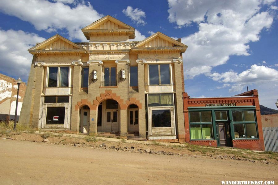 Masonic Hall in Victor, CO