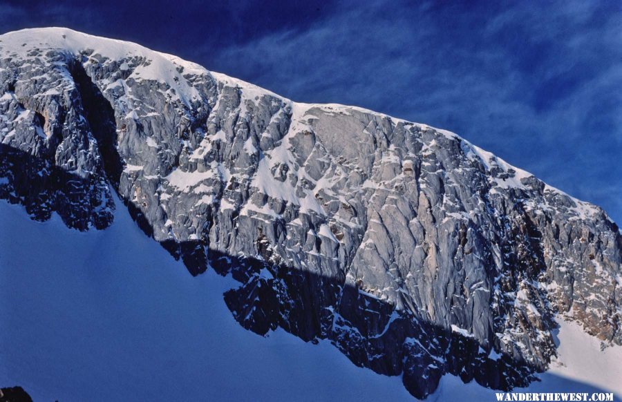 Matterhorn Peak's White Marble Face