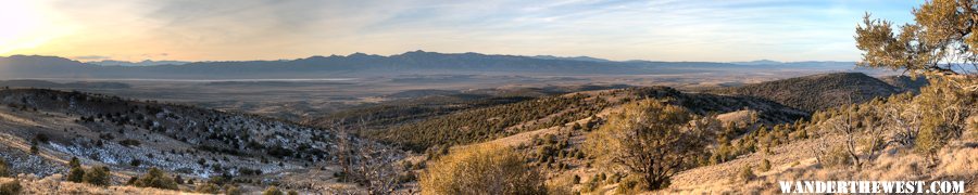 Monitor Valley from Camp Near Dobbin Summit, Monitor Range