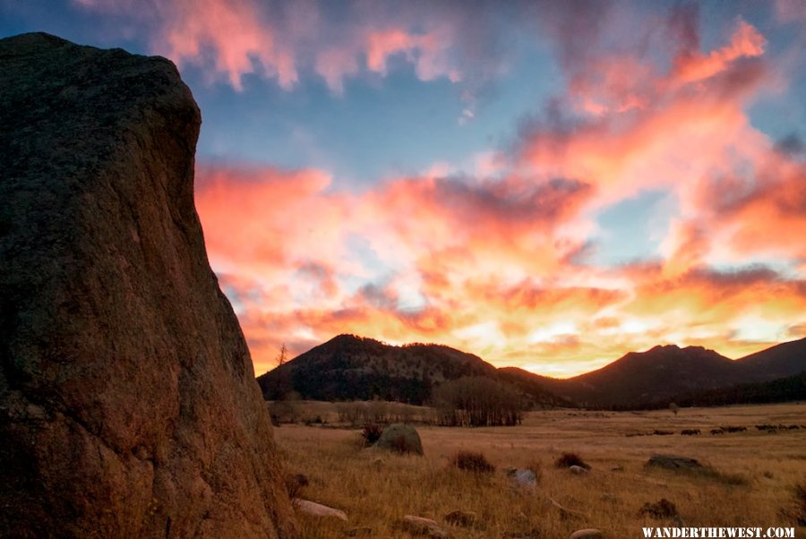 Moraine Park sunrise