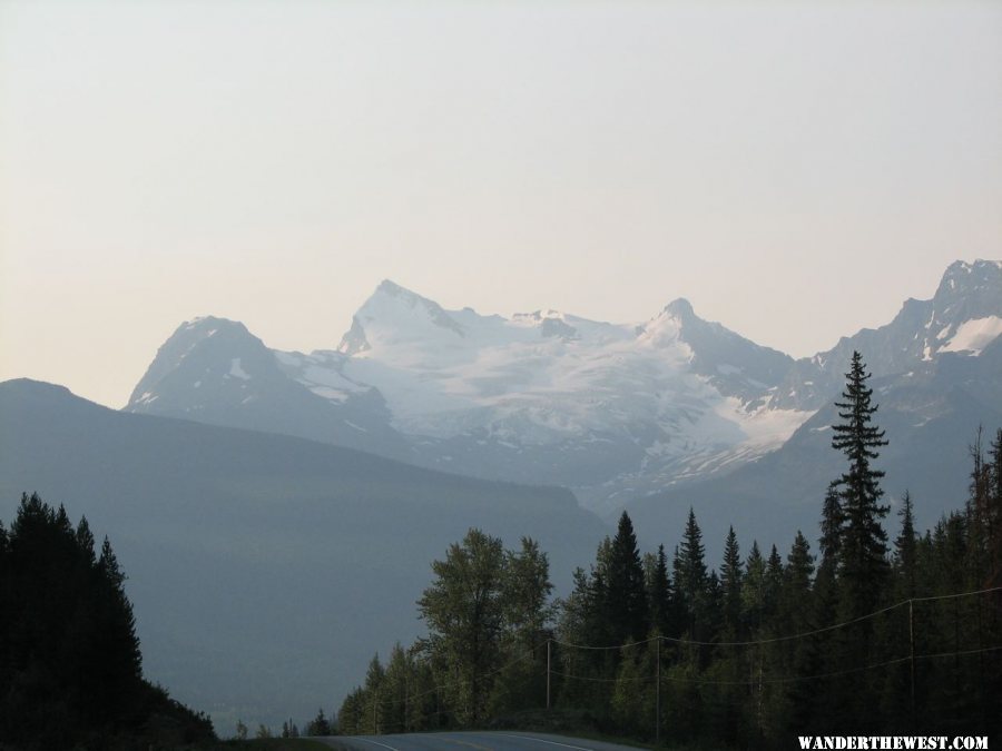 Mount Albreda (?) leaving Valemont