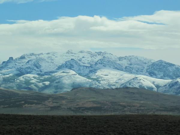 Mountains Overlooking Wells NV