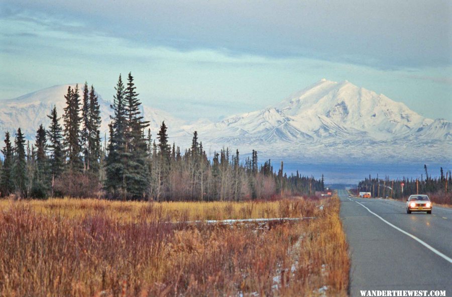 Mt Wrangell from near Glennallen