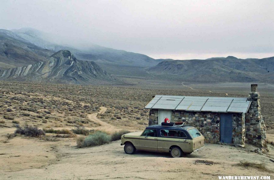 My first visit to the Stone Cabin (aka Geologist's Cabin) along with the Striped Butte