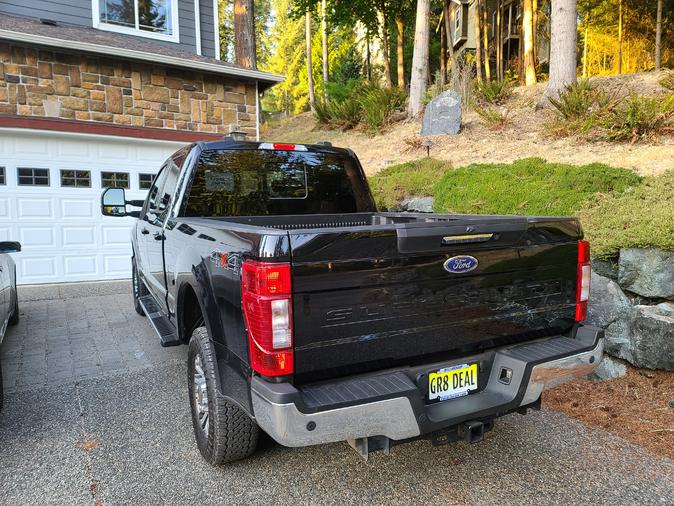 My new (to me) 2020 F250 Diesel (back)