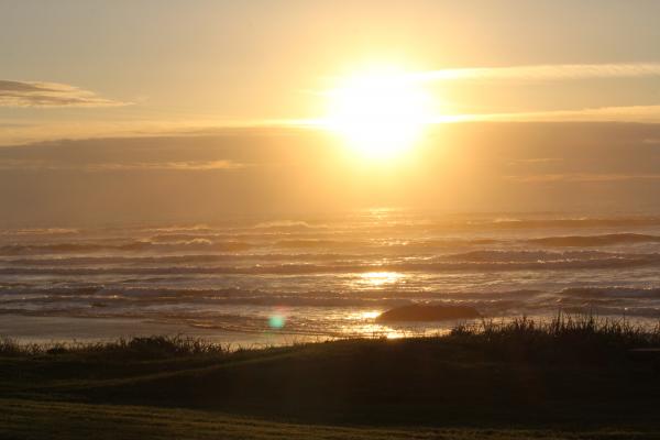 My photography skills didn't do justice to the Oregon coast sunsets.