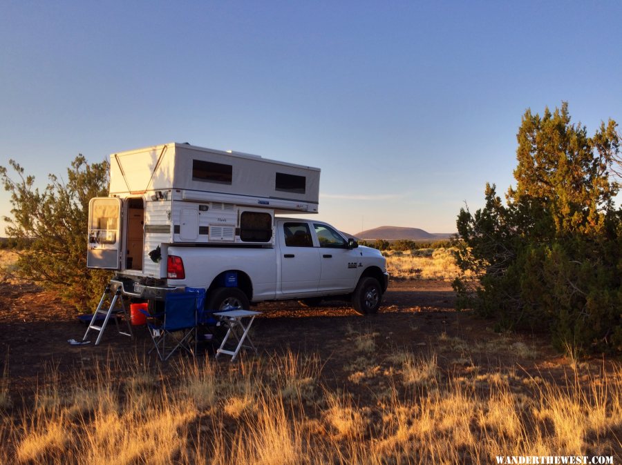 NEAR SUNSET CRATER