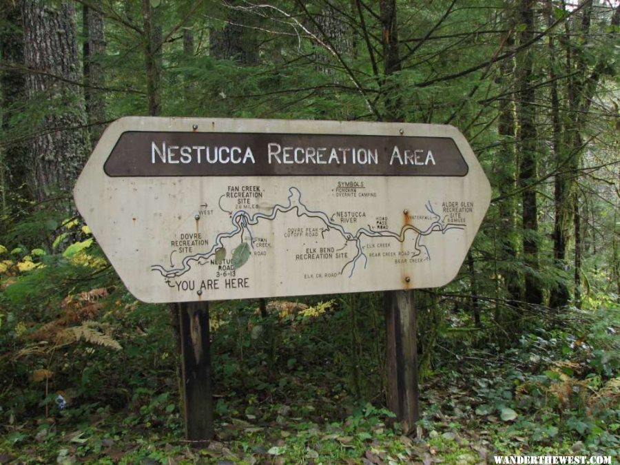 Nestucca River Area Map