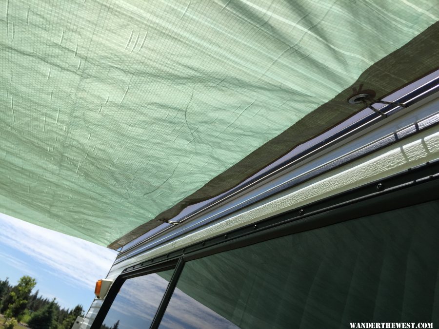 nifty little awning tarp hangers